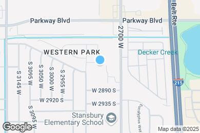 Map image of the property - 2805 W 2795 S