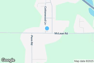 Map image of the property - 15509 Cottonwood Ln
