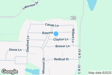 Map image of the property - 1416 Clayton Ln