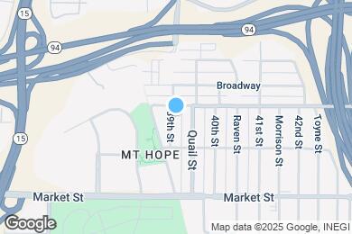 Map image of the property - 869 39th St