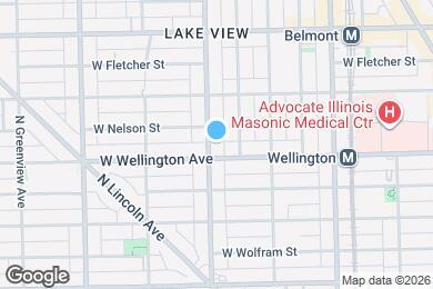 Map image of the property - 3011 N Racine Ave