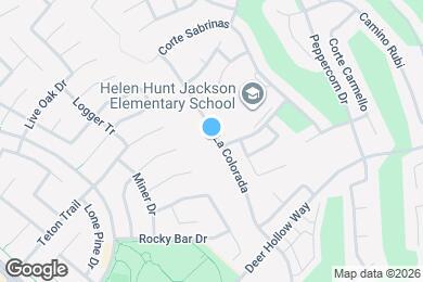 Map image of the property - 46073 Via La Colorada