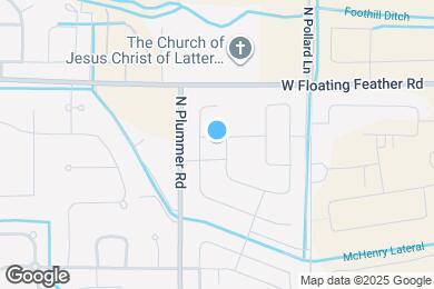 Map image of the property - 9491 W Shumard St