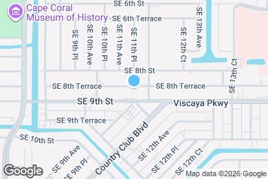 Map image of the property - 1102 SE 8th Terrace