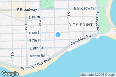 Map image of the property - 740 E 7th St