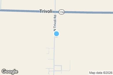 Map image of the property - 418 N Trivoli Rd