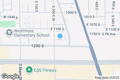 Map image of the property - 1169 S 225 E