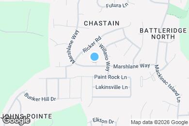 Map image of the property - 3651 Marshlane Way