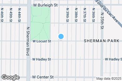 Map image of the property - 2902-2904 N 40th st