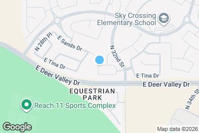Map image of the property - 3109 E Louise Dr
