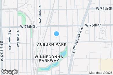 Map image of the property - 7642 S Eggleston Ave