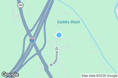 Map image of the property - 603 Industrial Dr