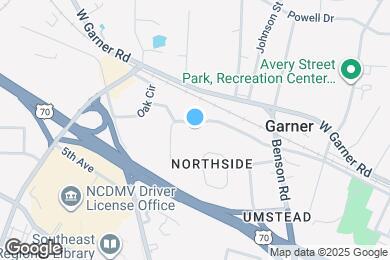 Map image of the property - Bryan Woods Apartment