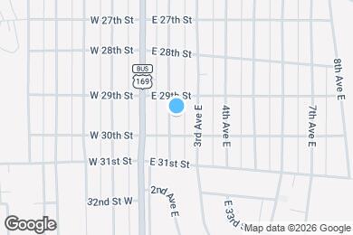 Map image of the property - 2918 2nd Avenue east