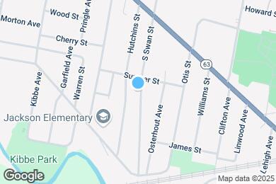 Map image of the property - 208 S Swan St