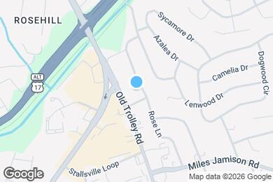 Map image of the property - 312 Rose Ln