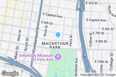 Map image of the property - 516 E 8th St