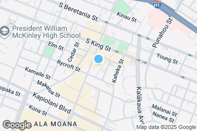 Map image of the property - 825 Keeaumoku St