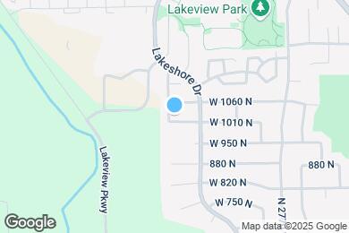 Map image of the property - 3056 W 1010 N