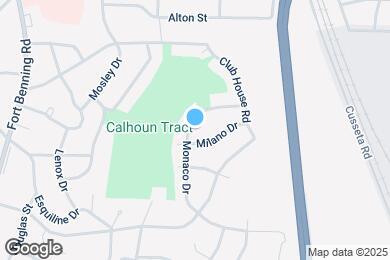 Map image of the property - 1986 Monaco Dr