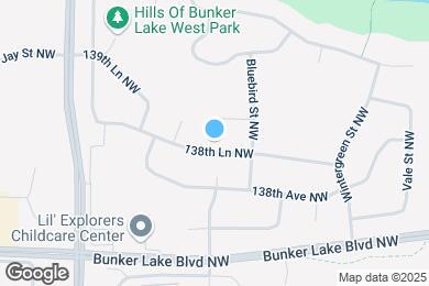 Map image of the property - 1381 138th Ln NW