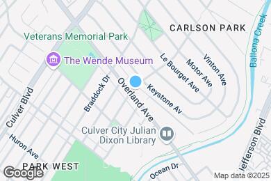 Map image of the property - 4400 Overland Ave