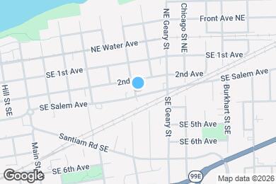 Map image of the property - 1537 Salem Ave SE