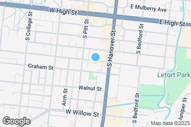 Map image of the property - 40 W South St