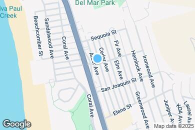 Map image of the property - 2892 Alder Ave