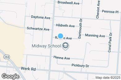 Map image of the property - 3315 Renfro Ave