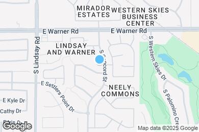 Map image of the property - 931 S Porter Ct