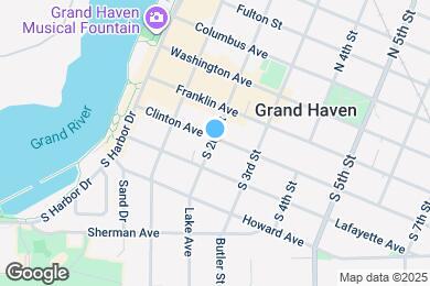 Map image of the property - 214 Clinton Ave