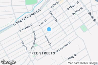 Map image of the property - 425 W Pine St