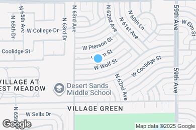 Map image of the property - 6258 W Wolf St