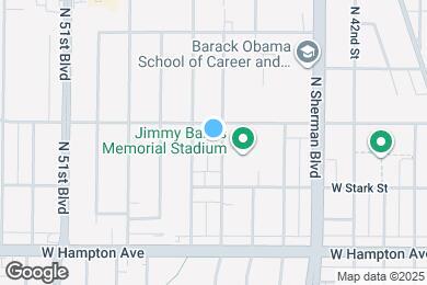 Map image of the property - 4957 N 46th St