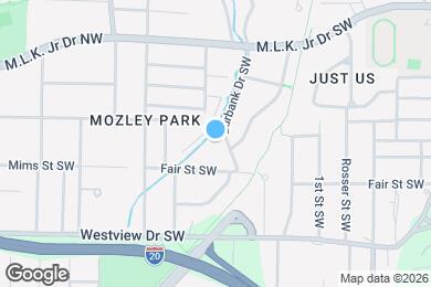 Map image of the property - 181 Burbank Dr SW
