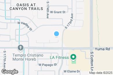 Map image of the property - Hillstone Residences at Canyon Trails