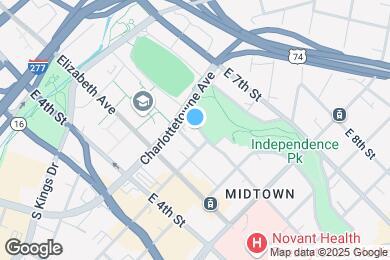 Map image of the property - 1418 Park Dr