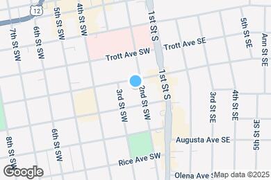 Map image of the property - 610 2nd St SW