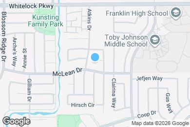Map image of the property - 5614 Newsome Ct