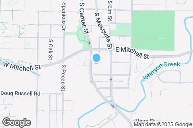 Map image of the property - 1001 S Center St