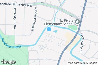 Map image of the property - 115 Peachtree Memorial Dr NW