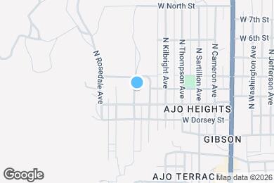 Map image of the property - 1040 N Lyons Ave