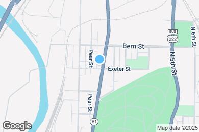 Map image of the property - 1700 Centre Ave