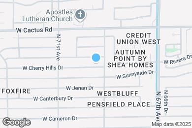 Map image of the property - 6914 W Cherry Hills Dr