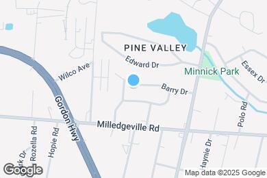 Map image of the property - 2728 Barry Dr