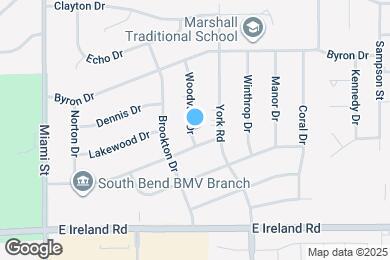 Map image of the property - 4204 Woodvale Dr