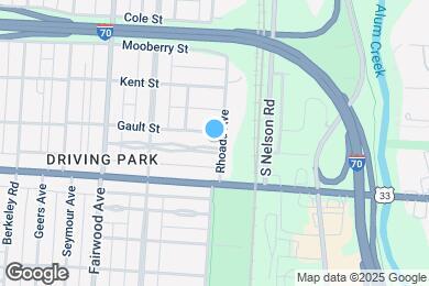 Map image of the property - 1814 Bide A Wee Park Ave
