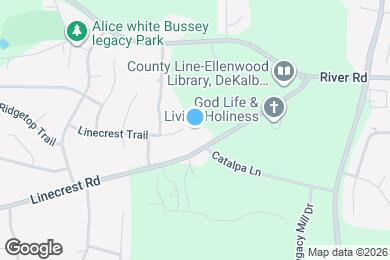 Map image of the property - 3687 Linecrest Trail