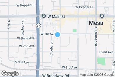 Map image of the property - 110 S Robson